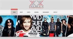 Desktop Screenshot of doublexentertainment.com